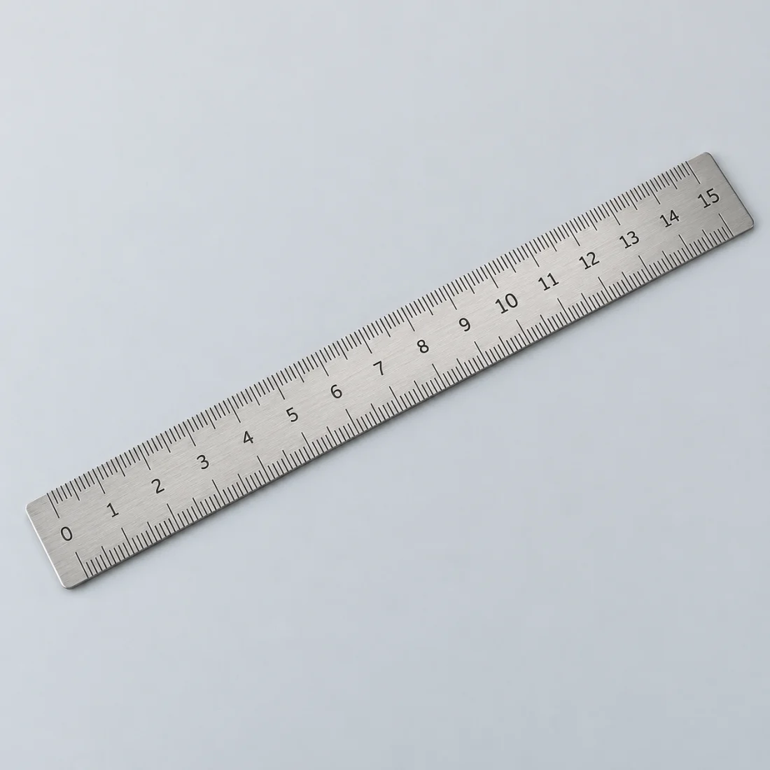 Steel model ruler